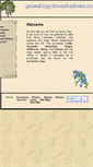 Mobile Screenshot of genealogy.doveshadows.com